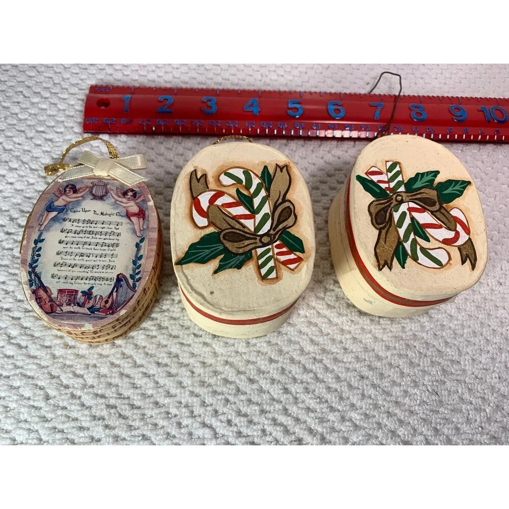 Ornament boxes vintage
